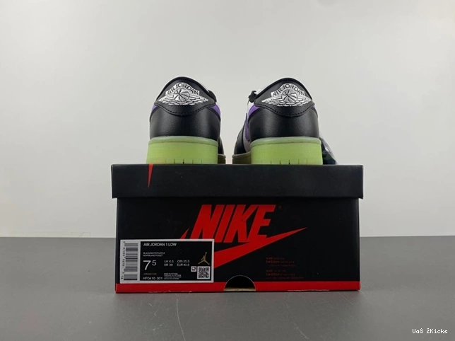 Raspberry Retro Low Black Durable HF0410-001 OG 4 Jordan 1  0823